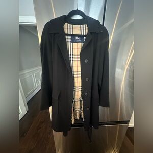 Classic Burberry wool jacket